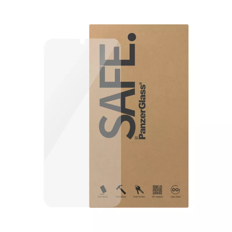 Protector de pantalla PanzerGlass SAFE. by ® Samsung Galaxy A25 5G Ultra-Wide Fit resistente a arañazos y golpes