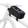 Bolsa/cesta para bicicleta Hama 00121353 cuadro 1,7 l poliéster negro