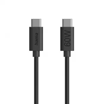 Cable USB Hama 00086446 1,2 m USB-C negro USB 2.0 0,48 Gbit/s