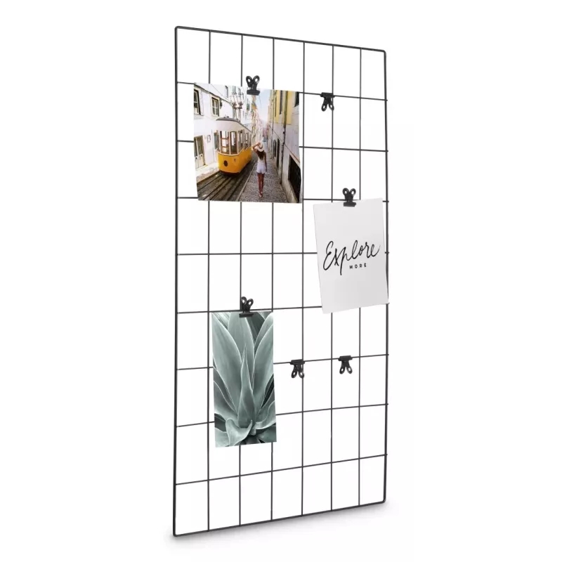 Pizarra memo Hama 00069804 negra metal 380x560 mm