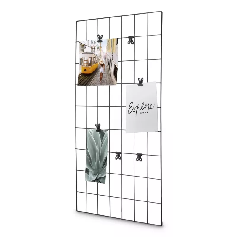 Pizarra memo Hama 00069804 negra metal 380x560 mm