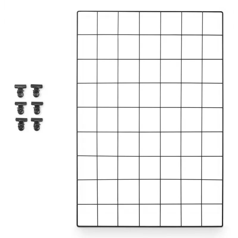 Pizarra memo Hama 00069804 negra metal 380x560 mm