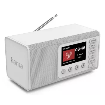 Radio personal Hama DR1001 DAB DAB+ FM sintonizador digital 5 W