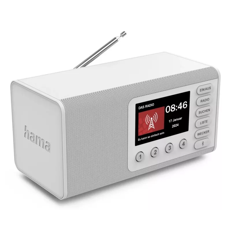 Radio personal Hama DR1001 DAB DAB+ FM sintonizador digital 5 W