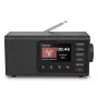 Radio personal Hama DR1001 digital DAB DAB+ FM 5W pantalla TFT
