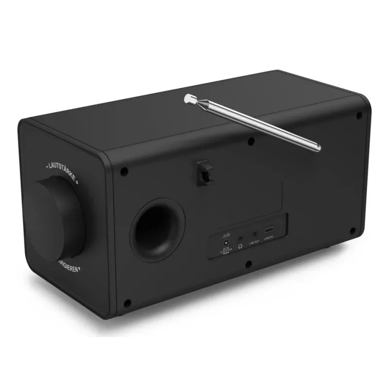 Radio personal Hama DR1001 digital DAB DAB+ FM 5W pantalla TFT