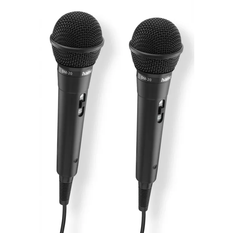 Micrófono de karaoke Hama negro