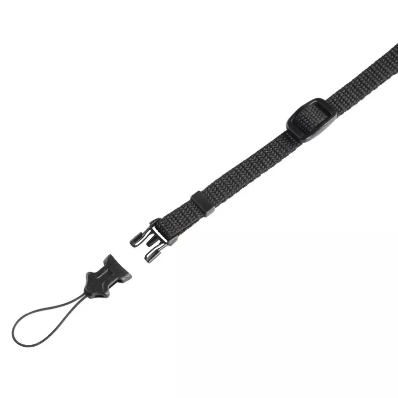 Correa de transporte Hama 00027219 negra nailon 10 mm de ancho 1300 mm de largo