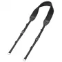 Correa de transporte Hama 00027218 negra nailon 45 mm de ancho 1300 mm de largo