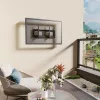 Manhattan 462143 soporte de pared para TV de exterior, inclinable, antirrobo, 37-86 pulgadas, 80 kg