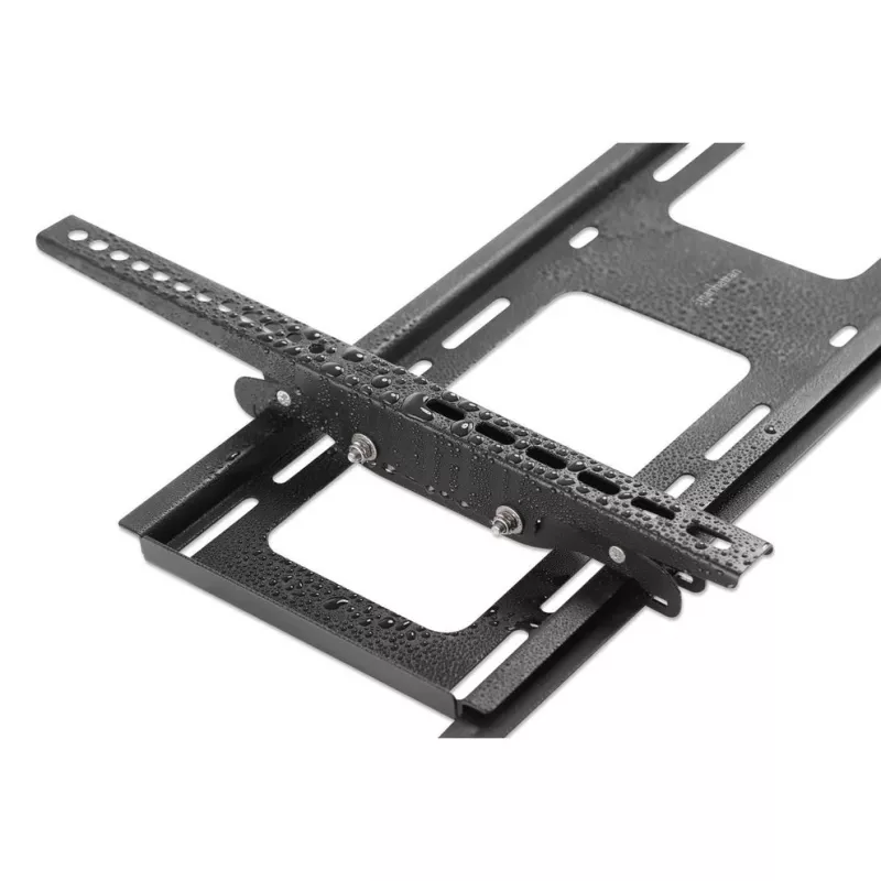 Manhattan 462143 soporte de pared para TV de exterior, inclinable, antirrobo, 37-86 pulgadas, 80 kg