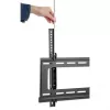 Manhattan 462143 soporte de pared para TV de exterior, inclinable, antirrobo, 37-86 pulgadas, 80 kg