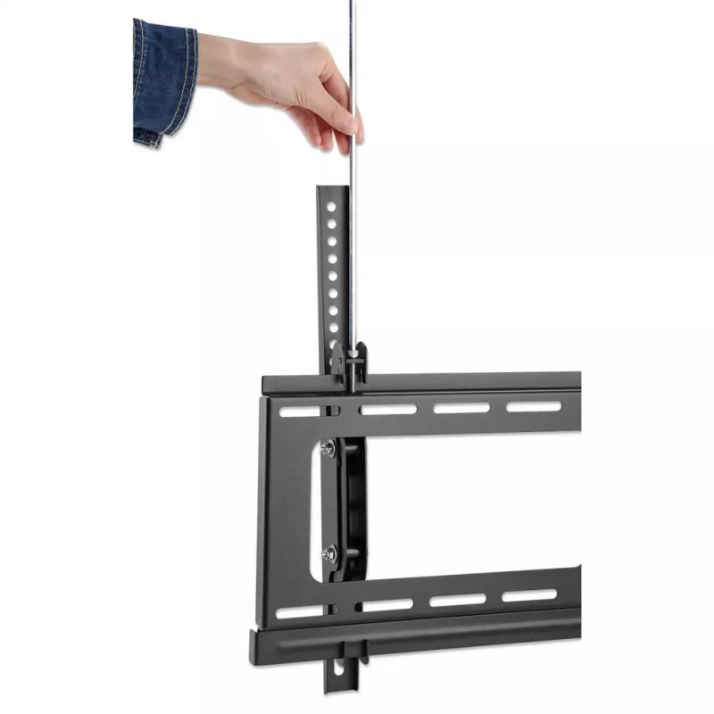 Manhattan 462143 soporte de pared para TV de exterior, inclinable, antirrobo, 37-86 pulgadas, 80 kg
