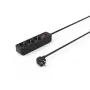 Hama 00223013 Alargador de corriente 1,4 m 3 salidas AC Interior Negro