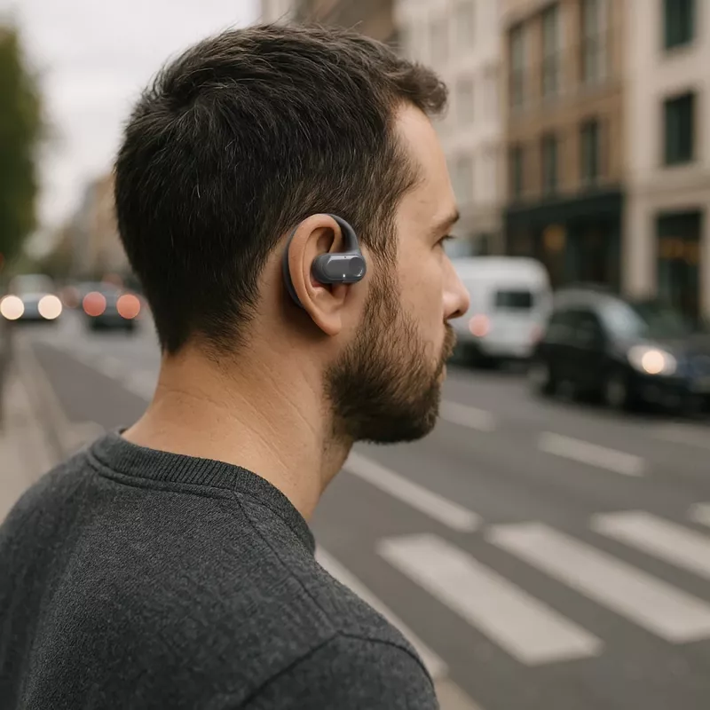 Hama Spirit Open Auriculares True Wireless Stereo (TWS) In-Ear Llamadas/Música Bluetooth Negro