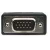 Manhattan Cable de monitor VGA (con núcleos de ferrita), 15 m, Negro, conector macho a conector macho, HD15, cable con especificación SVGA superior (totalmente compatible), el apantallamiento con núcleos de ferrita ayuda a minimizar las interferencias EMI para una mejor transmisión de vídeo, garantía de por vida