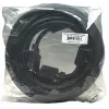 Manhattan Cable de monitor VGA (con núcleos de ferrita), 15 m, Negro, conector macho a conector macho, HD15, cable con especificación SVGA superior (totalmente compatible), el apantallamiento con núcleos de ferrita ayuda a minimizar las interferencias EMI para una mejor transmisión de vídeo, garantía de por vida