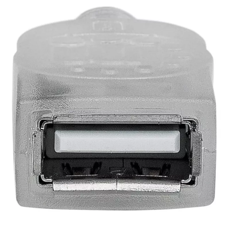 Manhattan 336314 cable alargador USB 2.0, USB-A macho a USB-A hembra, 1,8 m, plata transparente