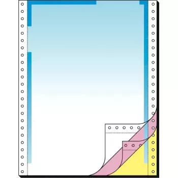 Papel de impresora Sigel 26256 400 hojas azul rosa blanco