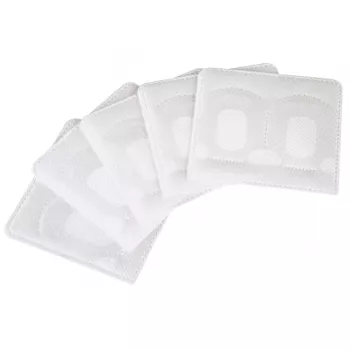 Fundas autoadhesivas “SD” Hama, pack de 5, MMC, SD, 2 tarjetas, polipropileno (PP), transparente, blanco, 75 mm, 70 mm