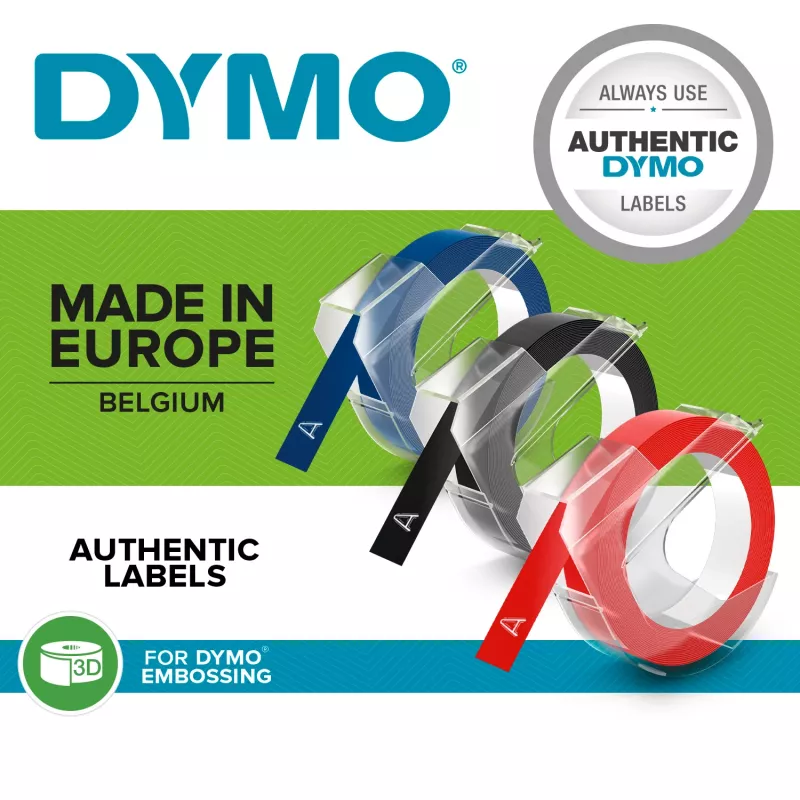 Estampadora DYMO ® JUNIOR, azul, verde