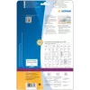 Etiquetas autoadhesivas HERMA CD Mini A4 Ø 78 mm