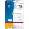 Etiquetas HERMA ZIP diskettes A4 59x50 mm papel blanco mate 375 uds.