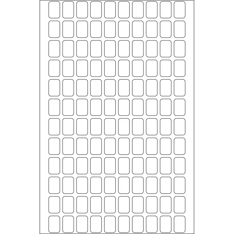 Etiquetas multiusos HERMA 8x12 mm blanco papel mate escritura a mano 3840 uds.