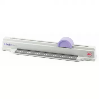 Encuadernadora GBC ClickBind ClickMan encuadernadora manual, manual, 145 hojas, gris, blanco