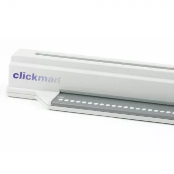 Encuadernadora GBC ClickBind ClickMan encuadernadora manual, manual, 145 hojas, gris, blanco