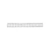 Espirales WireBind GBC 3:1 A5 8 mm 24 anillas, plata, 3 hojas, metal, 100 uds.