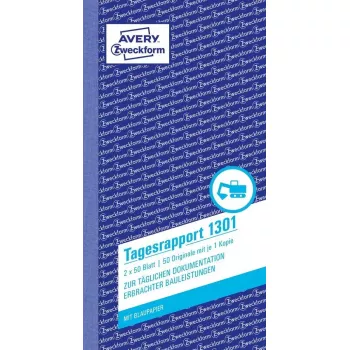 Formulario/libro de contabilidad AVERY 1301 50 páginas