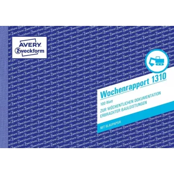 Libro de formularios de contabilidad A5 Avery 1310