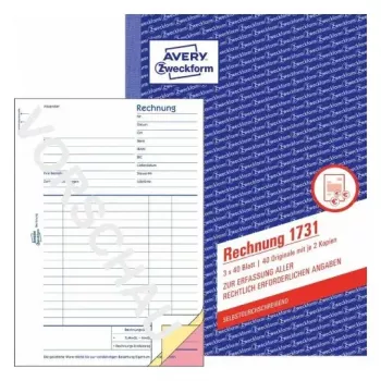 Formulario comercial Avery 1731