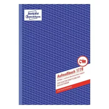 Formulario/libro de contabilidad AVERY 1778