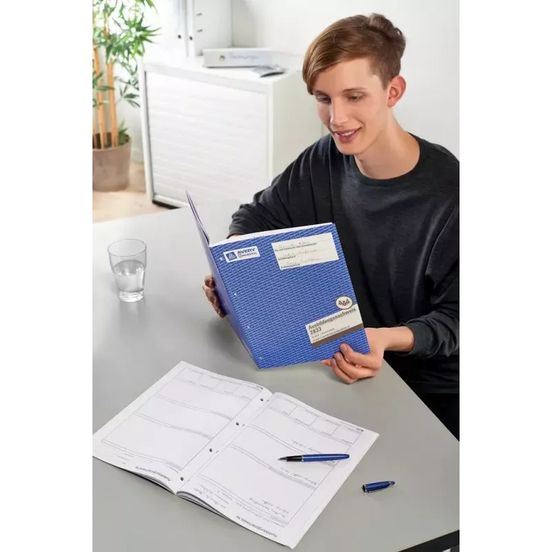 Avery Zweckform 2831 cuaderno de registro de formación, A4, 28 hojas
