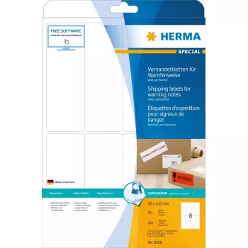 Etiqueta de envío aviso HERMA 8326