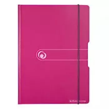 Tabla con pinza Herlitz 11226628 rosa