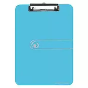 Tabla con pinza A4 Herlitz 11205671 azul