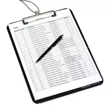 Tabla con pinza de plástico Herlitz 11205663