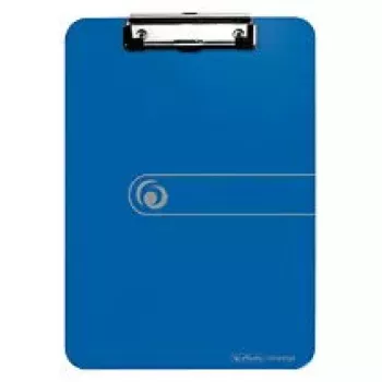 Tabla con pinza Herlitz 11226396 plástico poliestireno azul