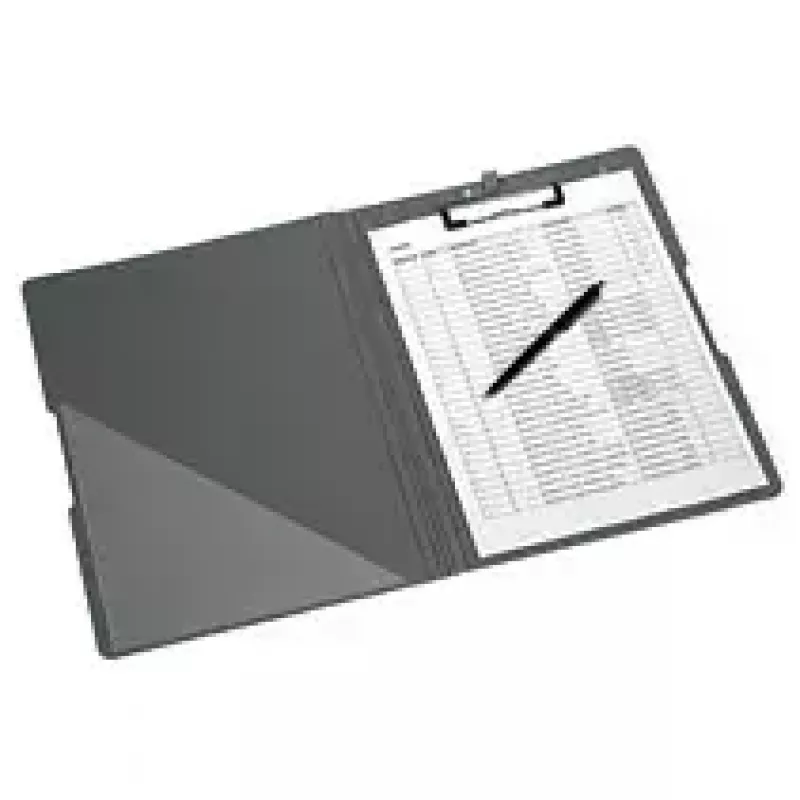 Tabla con pinza Herlitz 11217213 azul