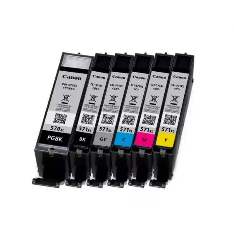 Canon CLI-571BK XL cartucho de tinta 1 ud. original alto (XL) rendimiento negro