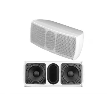 Altavoz de rango completo Omnitronic 11036907 Blanco Cableado 15 W