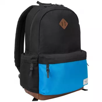 Mochila Targus Strata negra, azul