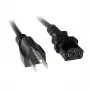 Cable de alimentación Lindy 30032 negro 5 m conector hembra C13