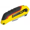 Cúter Stanley 0-10-825 negro metálico amarillo 14 cm hoja