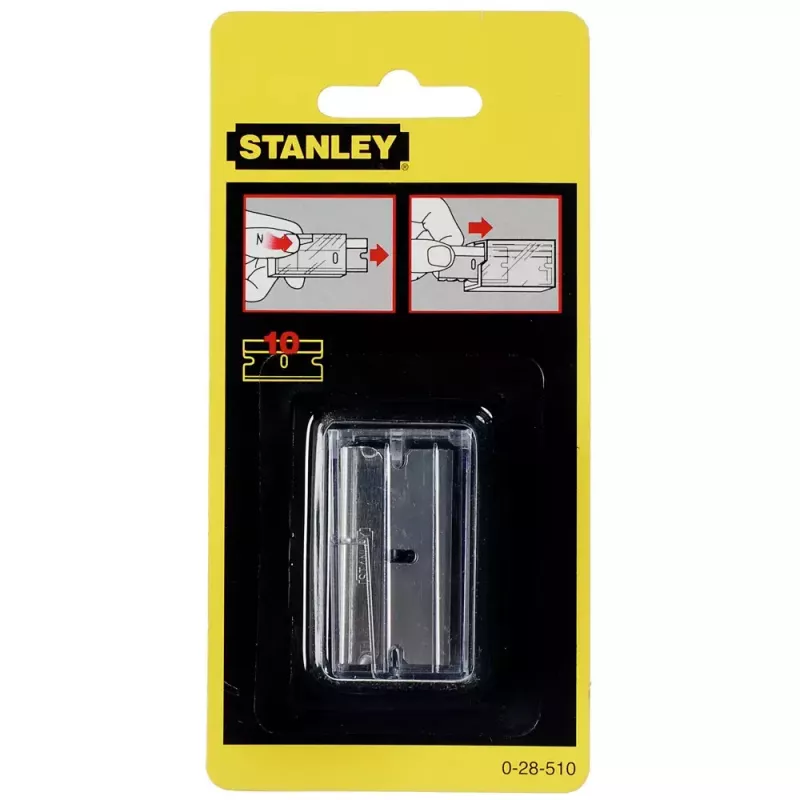 Cuchillas de repuesto para raspador de cristal Stanley Professional 0-28-500