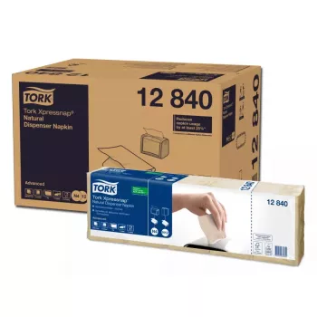 Servilletas de papel Tork 12840 natural 1125 uds.