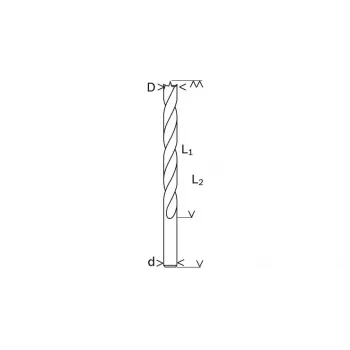 Juego de brocas Brad-Point Bosch 2608596304 5 piezas